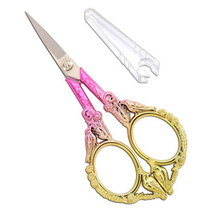 YOUGUOM Sewing Embroidery Scissors  Small Precision Detail Scissor for Craft, Artwork, Needlework Yarn, Handicraft DIY Tool, Thread Snips, 4.6in Pin