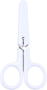 White Safety Scissors with Cover, Kids Student, Blunt Tip White Small Scissors for Paper-Cut Craft Supplies?Cutting Tools