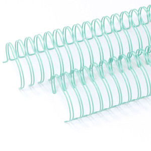 Craftelier - Set of 2 Double Ring Spiral Binders for Albums, Notebooks, Diaries or Calendars | Ideal for Scrapbooking and Other Crafting Projects | Ø