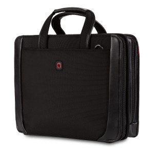Wenger Luggage Proxy Zippered Laptop Presentation Padfolio, Black, 14-inch (601675)