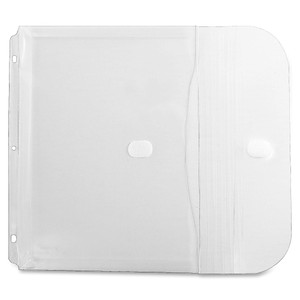 C-Line Poly Binder Pockets, 9.25 x 11.5, Clear, 5/Pack