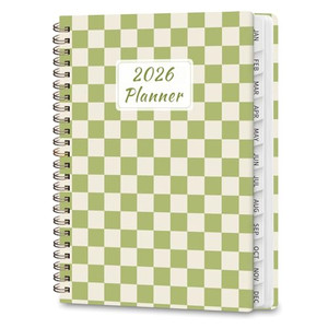 2026 Planner, Weekly and Monthly Calendar Academic Planning Book, Jan 2026 - Dec 2026, Agenda Calendar Planner for Office Supplies and Desk Accessori