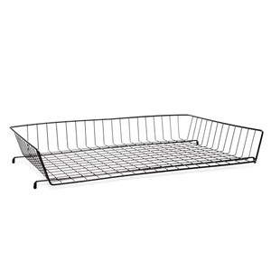 Ruby Paulina 11x17 Wire Basket Desk Tray Black
