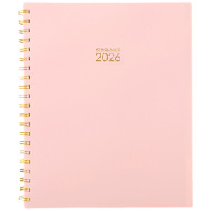 AT-A-GLANCE 2026 Planner, Weekly & Monthly, 8.5" x 11", Large, Harmony, Sunset Coral (1099-905-27-26)