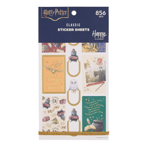 Happy Planner Harry Potter Sticker Set for Planners, Calendars, and Journals, Easy-Peel Stickers, Scrapbook Accessories, Hogwarts Magic, 30 Sheets, 6