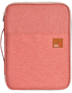 Lanola Multi-Functional A4 Document Bags Waterproof File Document Holder Travel Gear Bags with Zipper Portfolio Organizer Electronics Accessories Bag