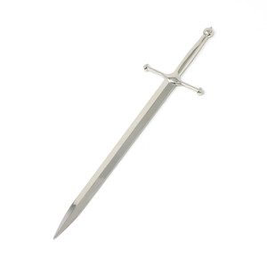 Honbay 1PCS Sword-Shaped Letter Opener Knife Letter Opening Tool Zinc Alloy Envelope Slitter Metal Envelope Opener Sword Envelope Open Tool Mail Open