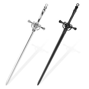 Grevosea 2 Pack Letter Openers, Stainless Steel Mail Opener Tool Letter Opener Envelope Slitter with Ergonomic Handle Fancy Envelope Opener Home and