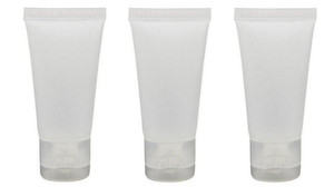 20PCS 15ML/0.51oz Transparent Empty Refillable Plastic Soft Packing Tubes Bottle Container For Body Lotion Cosmetics Sample Shampoo Shower Gel Cleans