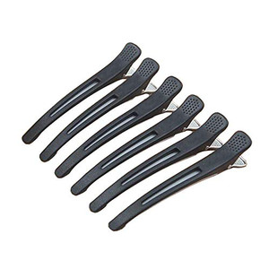 XINGZI 12PCS Professional Hair Stylist Hair Clips Hair Disk Partition Clip Hairpins Barrettes Barber Shop Hairstyle Long Hair Clamps for DIY Sectioni