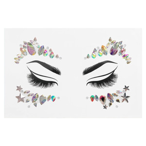 wet n wild Fantasy Makers Gem Face Mask, Face Crystals, Face Jewels, Face Gems, Face Gems, Rhinestone For Party, Fave, Festival, Dress Up, Temporary