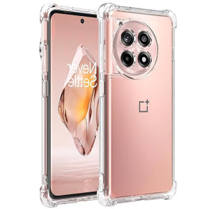 Sidande Case for Oneplus 11R 5G Case, Oneplus Ace 2 5G CPH2487 Case for Girls Women, Clear Transparent Soft Flexible TPU Slim Phone Protective Case C