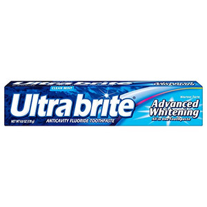 Frankel & Frankel Ultra Brite Advanced Whitening Toothpaste, Clean Mint 6 Ounce