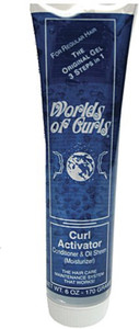 Worlds Of Curls Curl Activator Conditioner & Oil Sheen for Regular Hair, 6 Oz