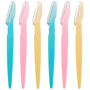 Luxxii (6 Pack) Eyebrow Shapers Razors Shavers Shaving Grooming Trimmers (B)