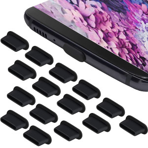25PC USB C Dust Plug, USB C Dust Cover for iPhone 17 Pro Max iPhone 17 Air, iPhone 16 15 14 Pro Max Plus, Samsung Galaxy S25 S24 S23 Ultra Plus, Goog