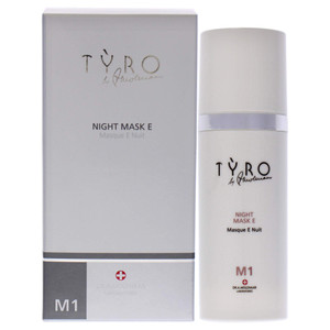 TYRO Night Face Mask E - Soothing And Nourishing Overnight Mask - With Powerful Antioxidant Vitamin E - Prevents The First Signs Of Ageing - Suitable