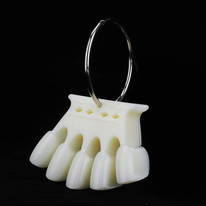 50Pcs Nail Sticks, Nail Art Practice Tips Manicure Polish Gel Color Display Nail Polish Showing Tool Nail Art Tips()