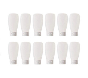 XINGZI 12PCS 30ML 1OZ Empty Clear Refillable Plastic Squeeze Bottles Cosmetic Soft Tubes With Flip Cap Makeup Lotion Shampoo Facial Cleanser Body Cre