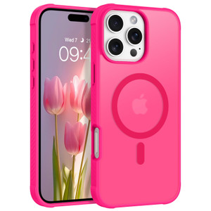 BENTOBEN for iPhone 16 Pro Case, iPhone 16 Pro Magnetic Case [Compatible with Magsafe] Translucent Matte Slim Fit Shockproof Women Men Protective Cov