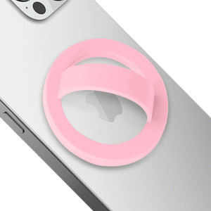 WYTUDTE Magnetic Silicone Comfy Ring Grip Phone Holder, Strong Grip, Comfortable, Easy to Install and Remove, Compatible with iPhone 16/15/14/13/12 S