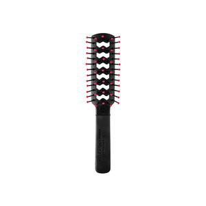 Cricket Static Free Mini Fast Flo Vent Hair Brush - Curling, Blow Drying, Detangling and Styling Wet or Dry Hair, Ideal for Travel, 1.5", Suitable fo
