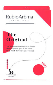RubioAroma - Hydrocolloid Acne Pimple Patch for Covering Zits and Blemishes, Spot Stickers for Face and Skin, Vegan-friendly and Not Tested on Animal