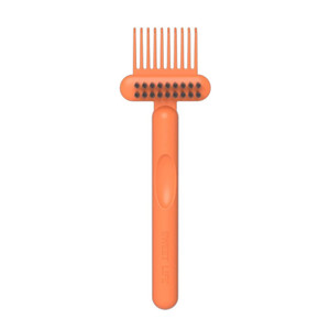 Orange Hair Brush Cleaning Tool,Comb Cleaning Brush Brush Cleaner Mini Hair Brush Remover for Removing Hair Dust Home and Salon Use Orange Styling To