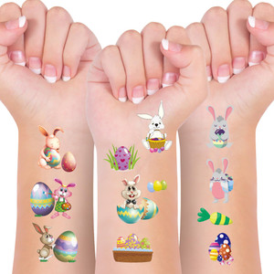 Easter Basket Stuffer Temporary Tattoos for young people, easter basket essentials Easter Decorations Party Favors Supplies?Easter Hunt for teens gir