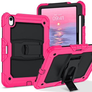 VENINGO Case for iPad Air 11 Inch M3 (2025) / M2 (2024),3 in 1 Heavy Duty Foldable Kickstand with Pencil Holder,Rugged Shockproof Protective Cover fo