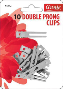double prong clips hair clips roller clips