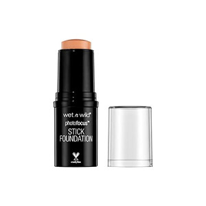 wet n wild Photo Focus Matte Foundation Stick Makeup, Sunkiss Beige | Vegan & Cruelty-Free