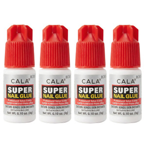 CALA Super Nail Glue  Professional Quick Dry Nail Glue Adhesive for False Nails, Tips & Art Accessories  Salon Quality Strong Hold for Natural Nail