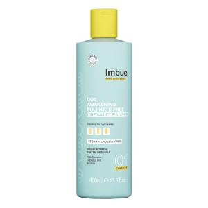 Imbue Coil Awakening Sulphate Free Cream Cleanser Shampoo - Curl Enhancing for 4A-4C Hair - Add Moisture and Hydrate - Curly Girl Method Daily Cleans