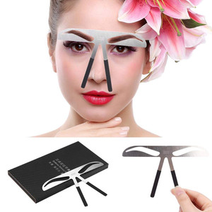 Akinami Eyebrow Enhancer - Permanent Eyebrow Ruler, Measure & Balance Tool with Stencil