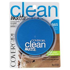 COVERGIRL Clean Matte Pressed Powder Tawny 10 g (Packaging may vary)