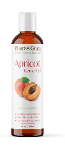 Apricot Kernel Oil 4 fl. oz. Cold Pressed Carrier 100% Pure Natural For Skin, Face, and Hair Growth Moisturizer. Great For DIY Creams, Lotions, Lip b