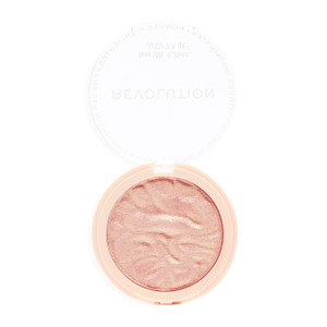 Revolution, Reloaded Pressed Powder Highlighter, Intensely Pigmented for a High Impact Dewy Finish, Make An Impact, 0.22 Oz