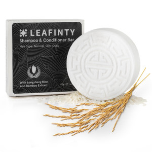 Leafinty Shampoo Bars for Hair Growth, Solid Shampoo Bar for Dry & Damaged Hair, Shampoo Bar with Holder, Deep Hydrating, Rebalance, Sulfate Free, Na