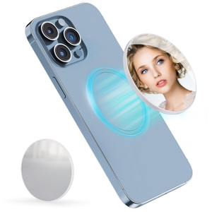 VRIG Magnetic Selfie Mirror for Back Camera,Convex Mirror Phone Rear Camera Selfie Mirror,Compatible with Magsafe Case/iPhone 16/15/14/13 Pro Max,All
