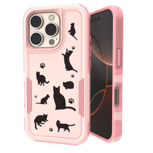 FACASE for iPhone 16 Pro Case 6.3 Inch - for Women Girls Cute Girly Phone Cover Kawaii Strawberry Unique Design Pretty Aesthetic Fashion Teens Cases