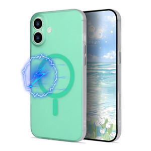 iPhone 16 MagSafe Case,Strong Magnetic Case Designed for iPhone 16,Military-Grade Protection, Translucent Matte Back,Decent Minimalist Apple iPhone 1