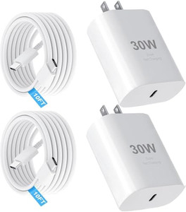 BStaff 16 Charger Fast Charging 2Pack 30W USB C 16 Pro Max Charger Block with 10FT Long Type C Charging Cable Cord Compatible with 16/16 Plus/16 Pro