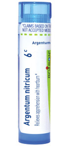 Boiron Argentum Nitricum 6C Homeopathic Medicine Apprehension & Stage Fright - 80 Pellets