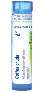 Boiron Coffea Cruda 6C Homeopathic Medicine for Sleeplessness - 80 Pellets