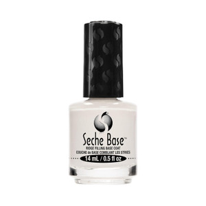 Seche Clear Base Coat Nail Polish - Ridge Filling Base Coat for Manicure & Pedicure, 0.5 fl oz
