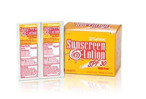 Safetec Sunscreen Lotion 53700 3.5 Gram Packets SPF 30 - (Box of 25)