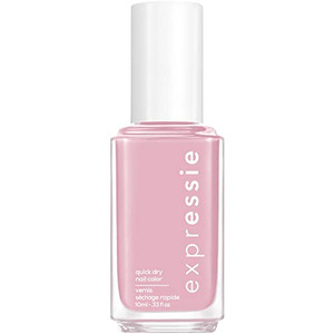 essie Expressie Nail Polish, Quick-Dry Lilac Purple Nail Polish, Vegan, Throw It On, 0.33 fl oz