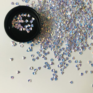 PrettyG 10 Grams/Pack - Green Cactus Shape Holographic Glitter Sequins - Festival Rave Beauty Makeup Face Body Nail Art Decoration LB600