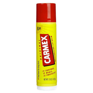 Carmex Strawberry Flavor Moisturizing Lip Balm Stick SPF 15
